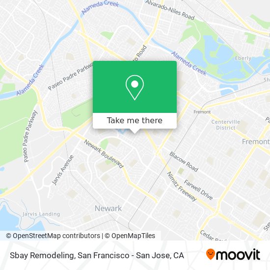 Sbay Remodeling map