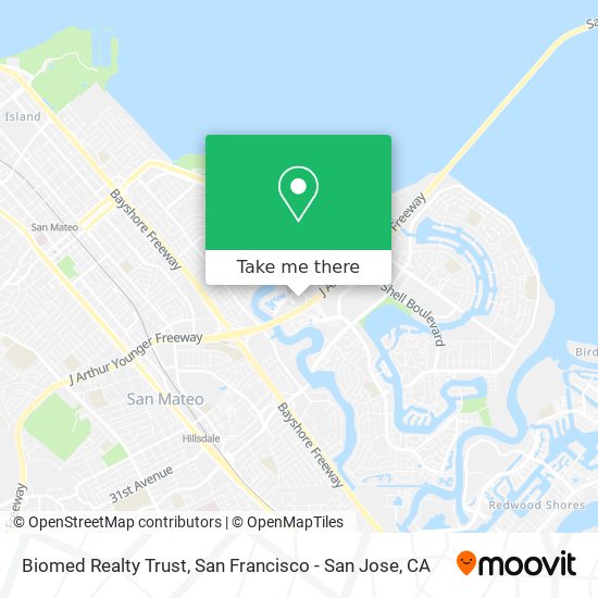 Biomed Realty Trust map