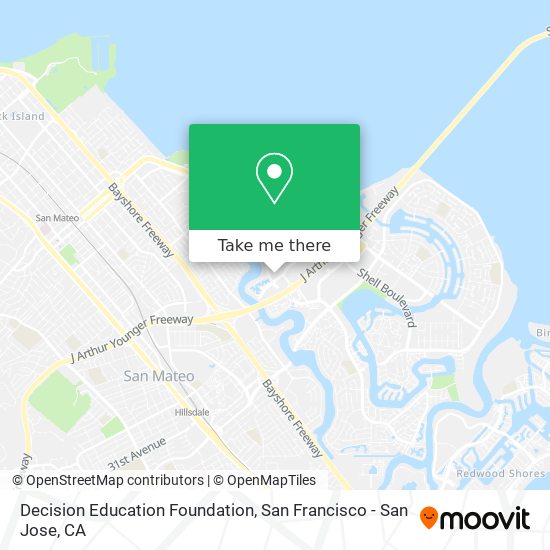 Decision Education Foundation map