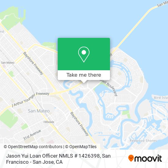 Jason Yui Loan Officer NMLS # 1426398 map