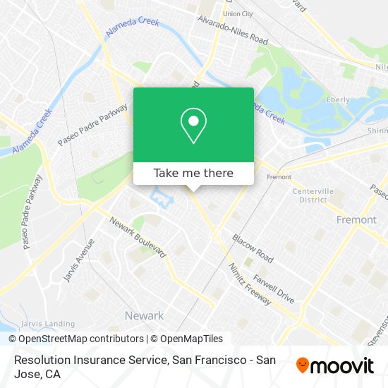 Resolution Insurance Service map