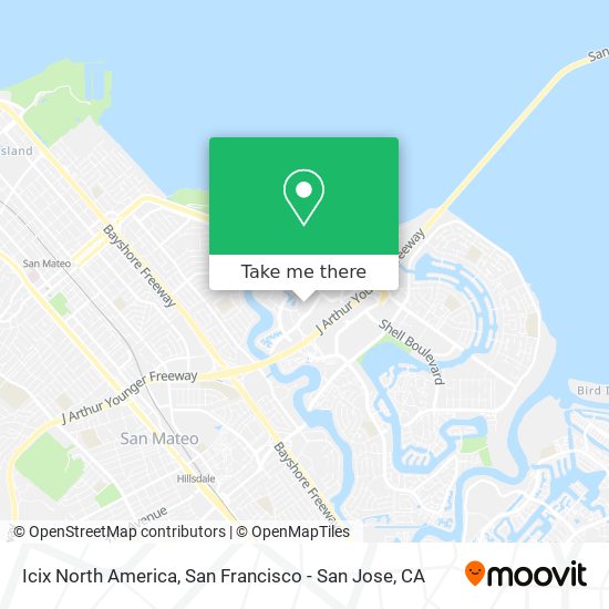Icix North America map