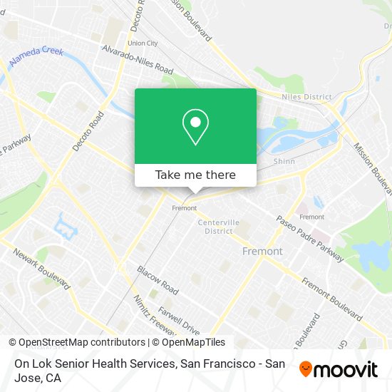 On Lok Senior Health Services map