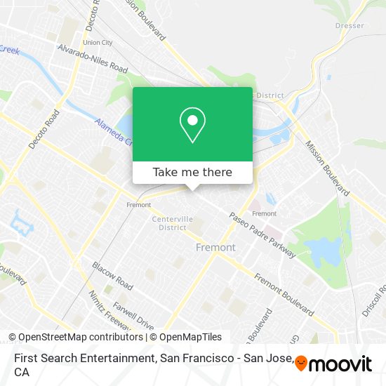 Mapa de First Search Entertainment