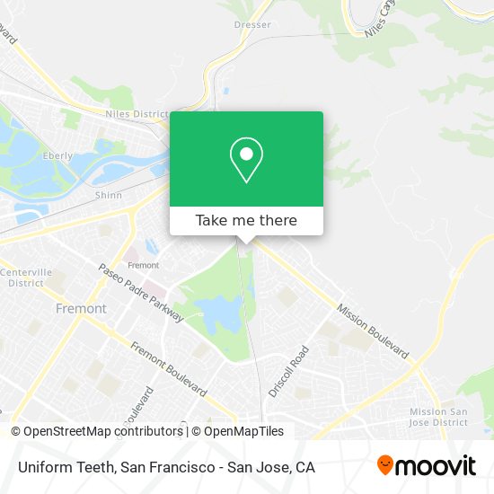 Uniform Teeth map