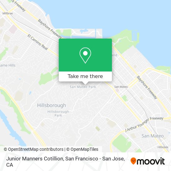 Junior Manners Cotillion map