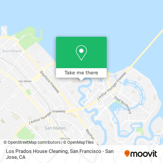 Los Prados House Cleaning map
