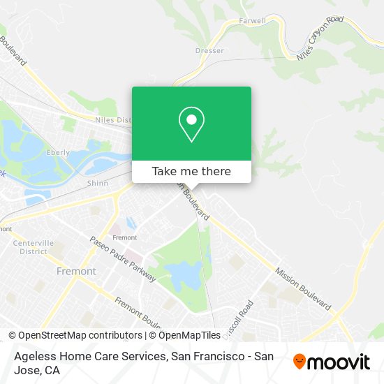 Mapa de Ageless Home Care Services