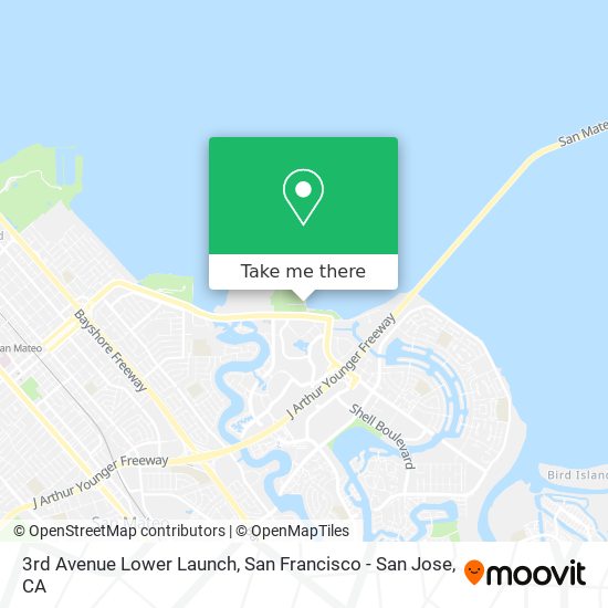 3rd Avenue Lower Launch map