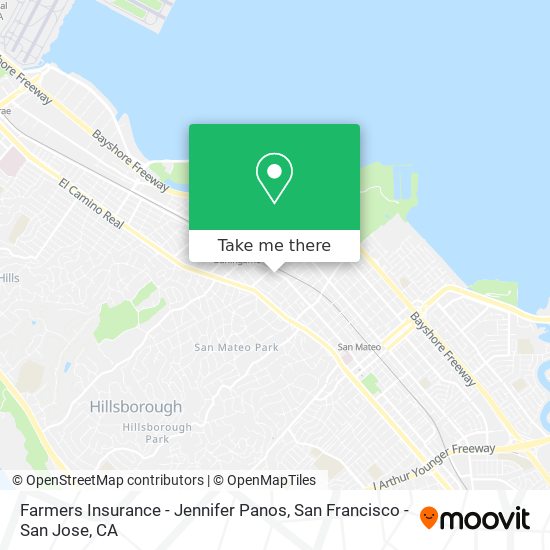 Mapa de Farmers Insurance - Jennifer Panos