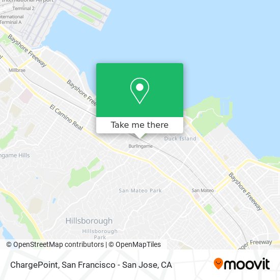 ChargePoint map