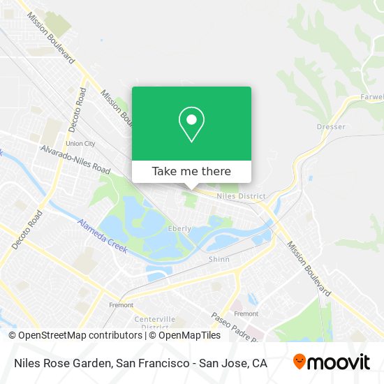 Mapa de Niles Rose Garden