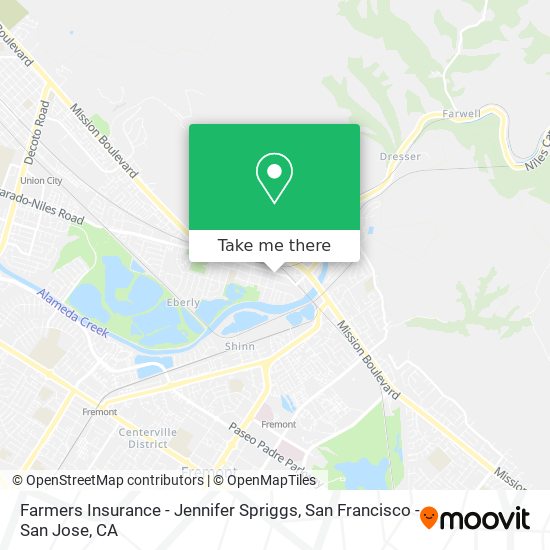 Mapa de Farmers Insurance - Jennifer Spriggs