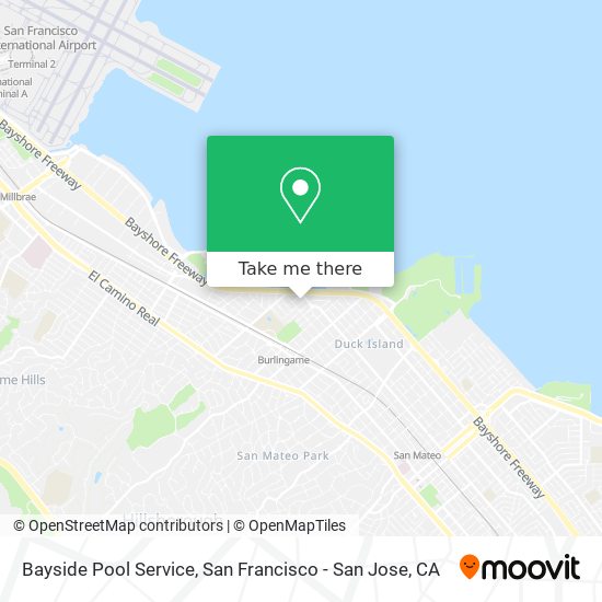 Bayside Pool Service map