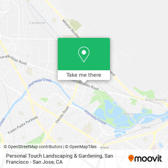 Personal Touch Landscaping & Gardening map