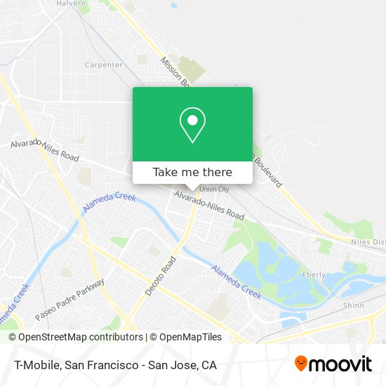 T-Mobile map