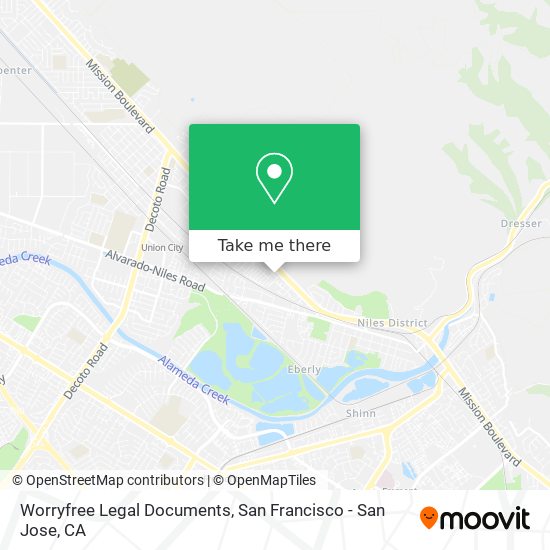 Worryfree Legal Documents map