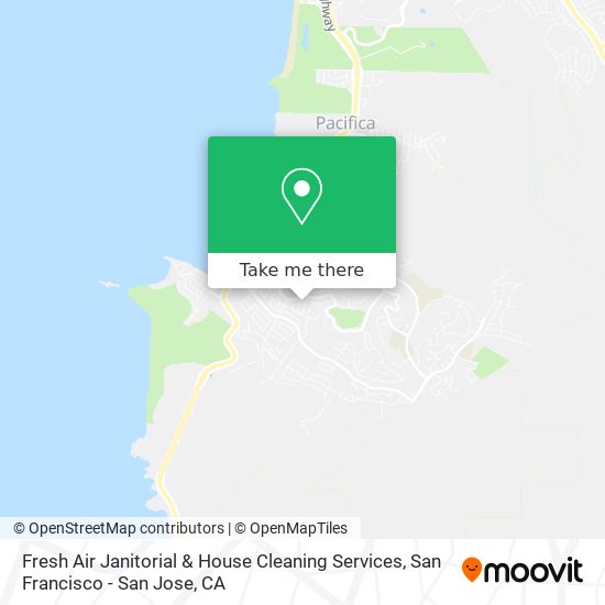 Fresh Air Janitorial & House Cleaning Services map