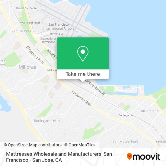 Mattresses Wholesale and Manufacturers map