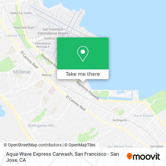 Aqua-Wave Express Carwash map