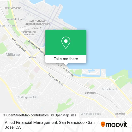 Allied Financial Management map