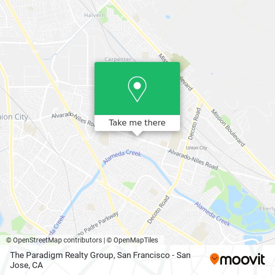 The Paradigm Realty Group map