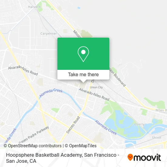 Mapa de Hoopsphere Basketball Academy