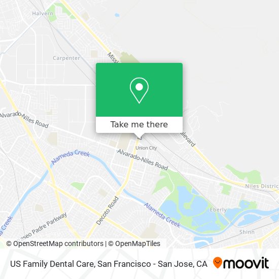 Mapa de US Family Dental Care
