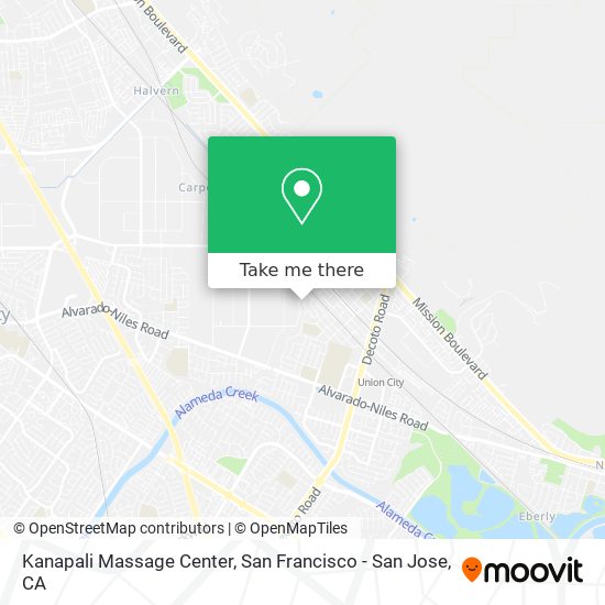 Kanapali Massage Center map