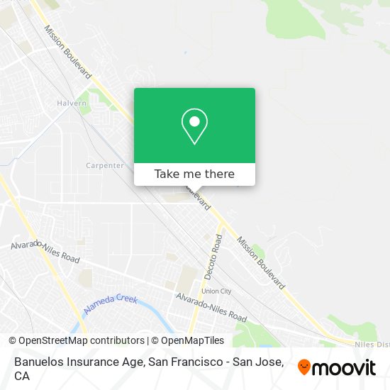 Mapa de Banuelos Insurance Age