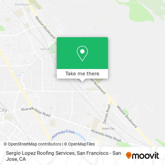 Mapa de Sergio Lopez Roofing Services