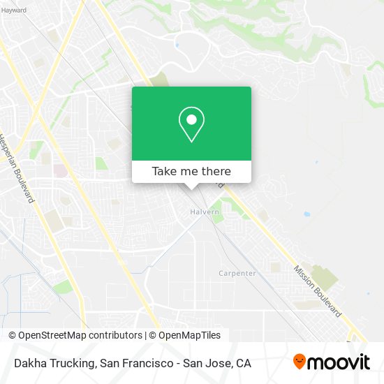 Dakha Trucking map