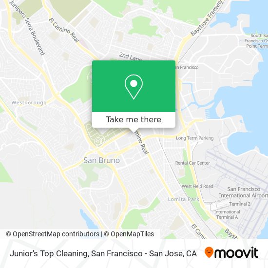 Mapa de Junior's Top Cleaning