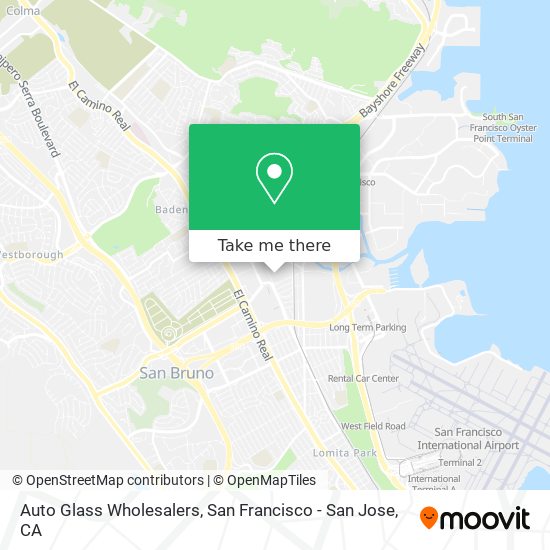 Mapa de Auto Glass Wholesalers