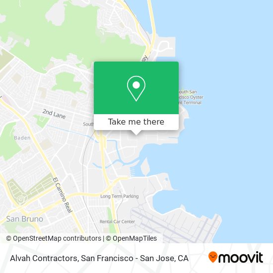 Alvah Contractors map