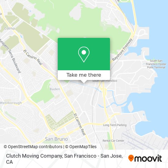 Mapa de Clutch Moving Company