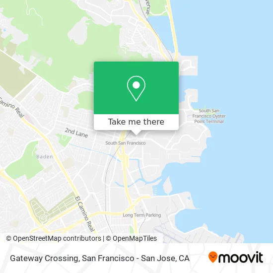 Gateway Crossing map