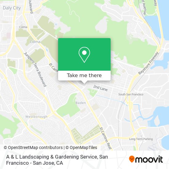 Mapa de A & L Landscaping & Gardening Service