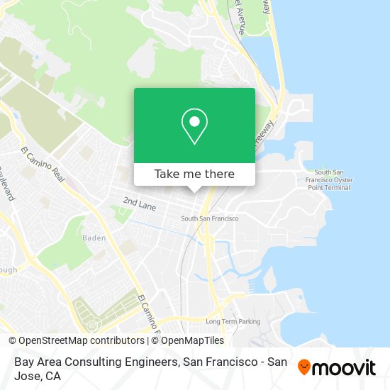 Mapa de Bay Area Consulting Engineers