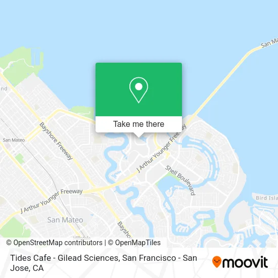 Mapa de Tides Cafe - Gilead Sciences