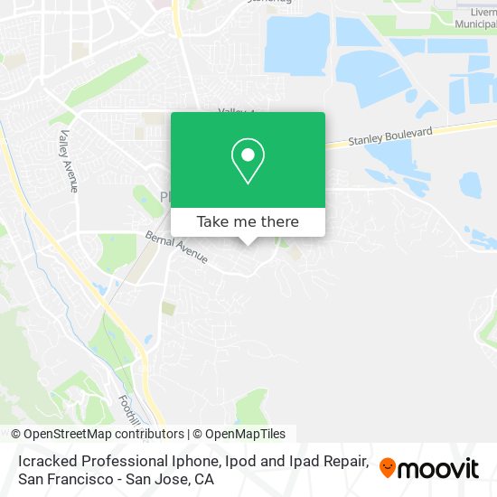 Icracked Professional Iphone, Ipod and Ipad Repair map