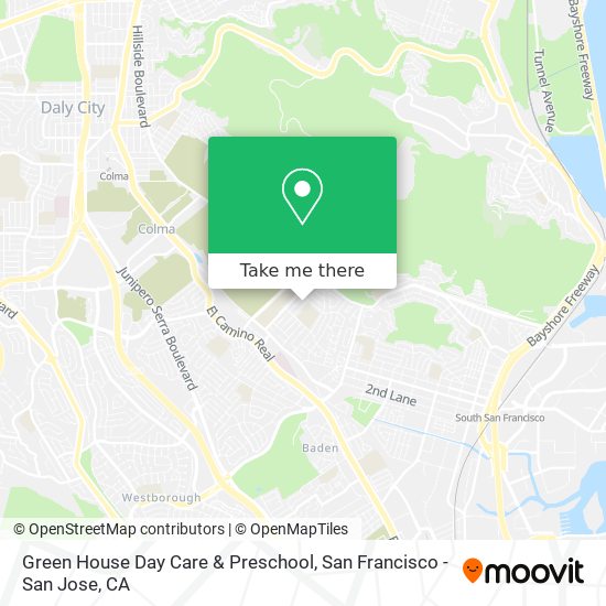 Mapa de Green House Day Care & Preschool