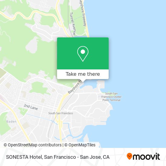 SONESTA Hotel map