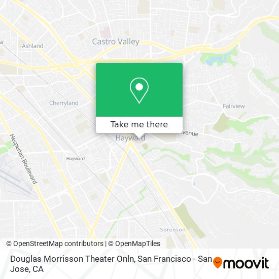 Douglas Morrisson Theater Onln map