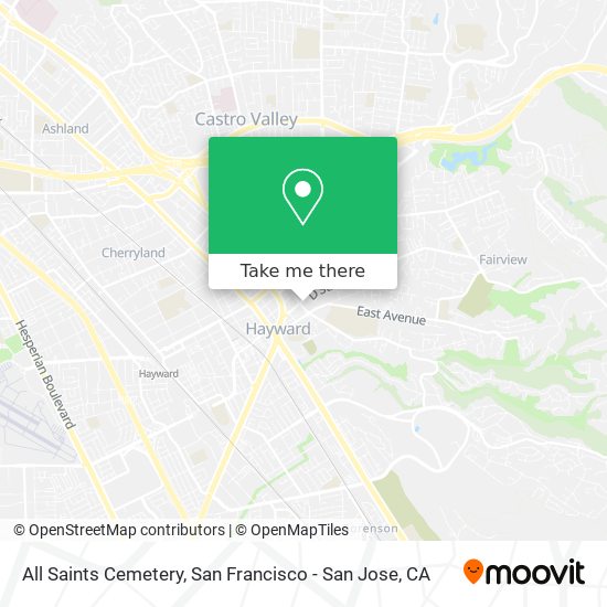 Mapa de All Saints Cemetery