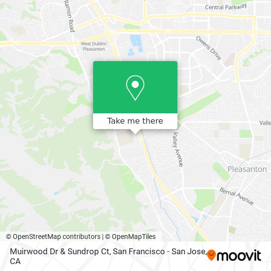 Mapa de Muirwood Dr & Sundrop Ct