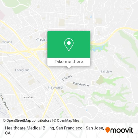 Healthcare Medical Billing map