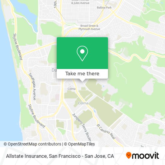 Allstate Insurance map