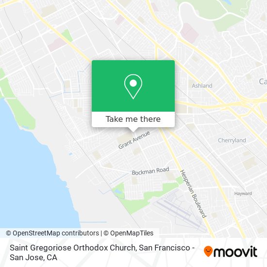 Mapa de Saint Gregoriose Orthodox Church