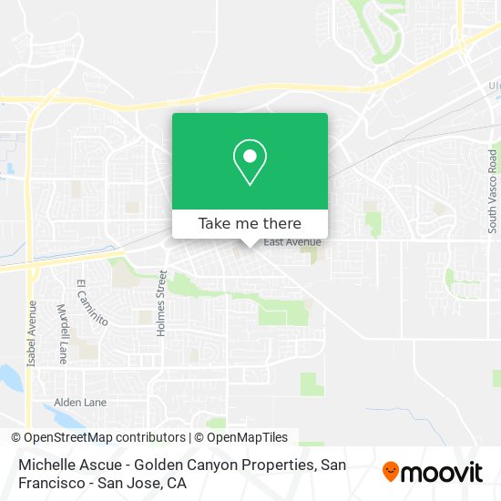 Michelle Ascue - Golden Canyon Properties map